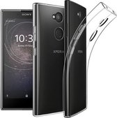 Transparant Tpu Siliconen Backcover Hoesje voor Sony Xperia L2