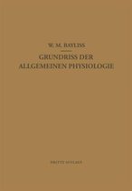 Grundriss Der Allgemeinen Physiologie