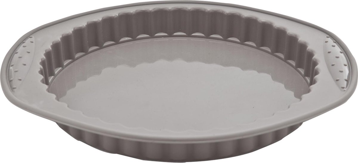 Cosy & Trendy Love Baking Grey Bakvorm - 30.7 cm x 27 cm x 3.5 cm - Siliconen