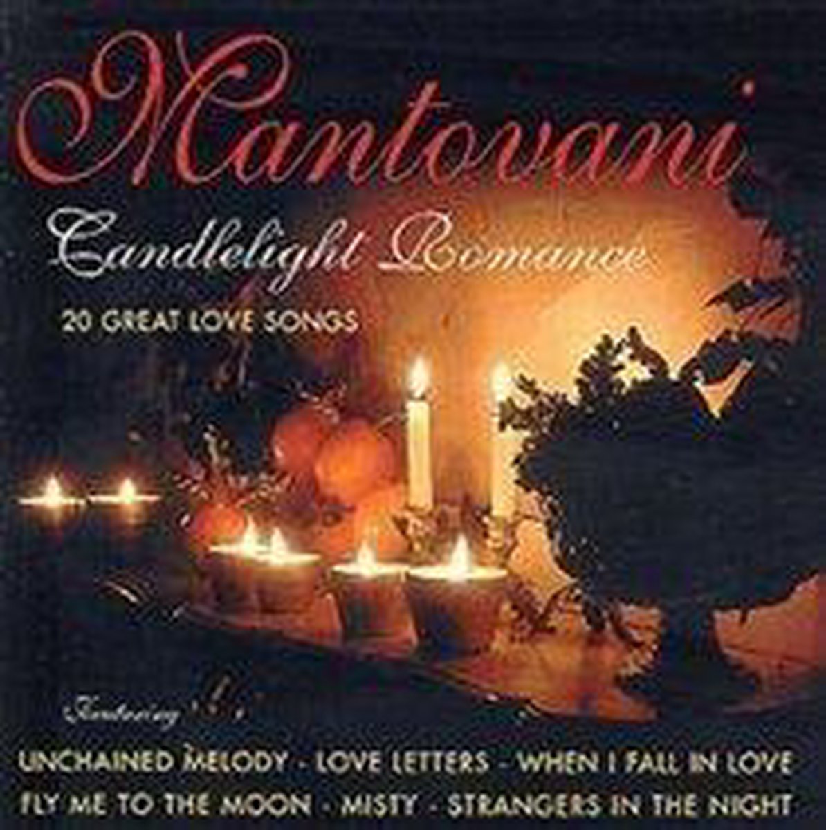 Candlelight Romance 20 Great Love Songs, Mantovani CD