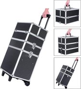 Songmics Trolley Cosmetic Case Extra large Alu 3 in 1