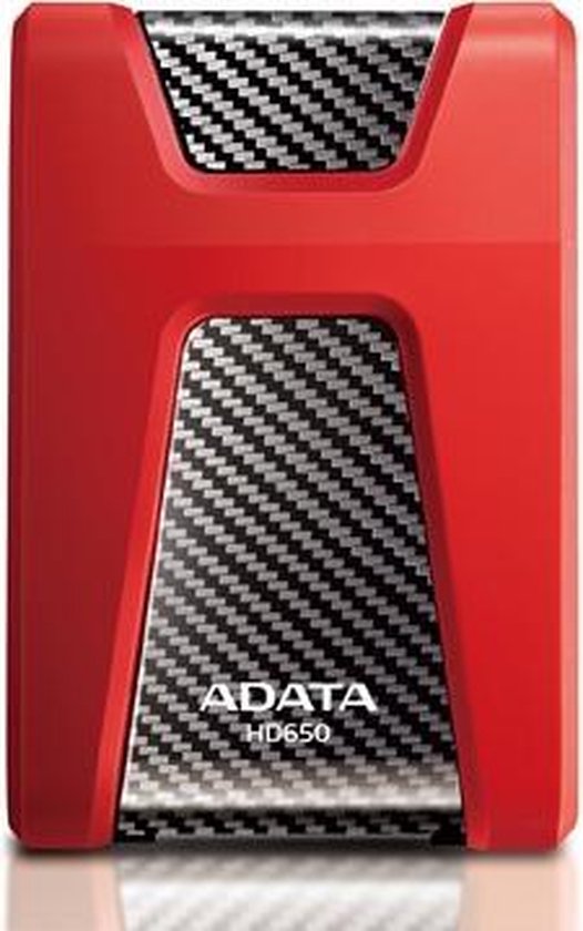 ADATA DashDrive Durable HD650 Externe Harde Schijf 1 TB Rood van Merkloos — afbeelding 4