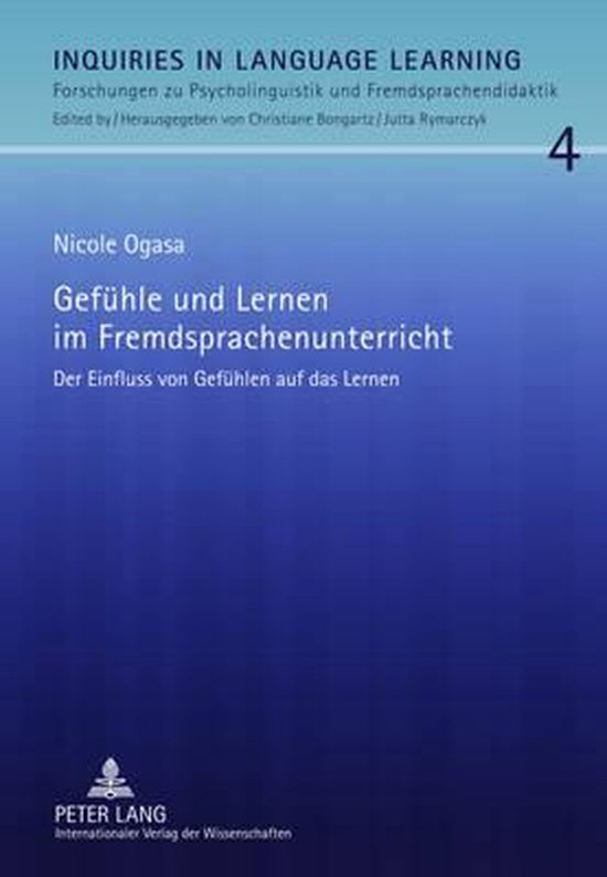 Gefühle und Lernen im Fremdsprachenunterricht - cover