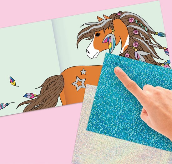Depesche - Miss Melody Fancy Foils Colouring Book - kleurboek - Depesche