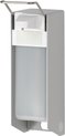 ELBOW RVS- dispenser pomp 500ML - zeepdispenser- elleboogdispenser - hygiënisch desinfecterend - wandmodel
