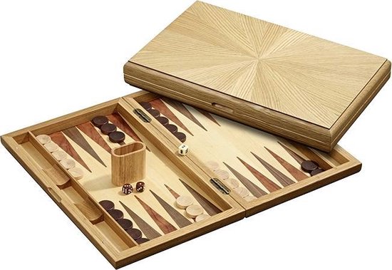 hemel Verst Kaliber Philos Backgammon Milos groot magnetisch 49x30cm | Games | bol.com