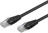 Wentronic CAT6 Netwerkkabel - RJ45 - Zwart - 1 m