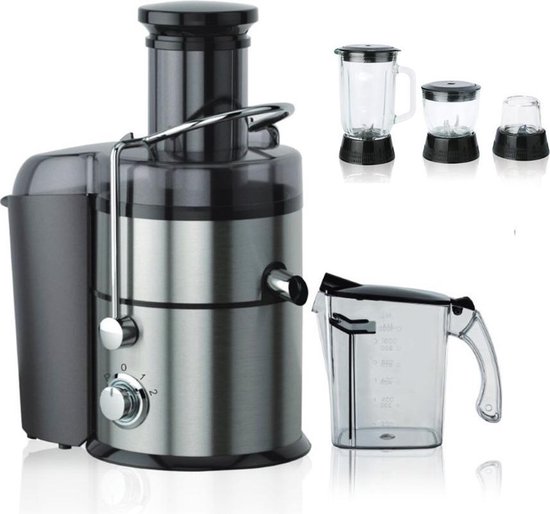 Royalty Line Juice extractor with Blender, Chopper, and Grinder