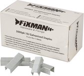 Fixman 10J Gegalvaniseerde Nietjes - 11.2 x 10 x 1.16 mm - 5000 stuks