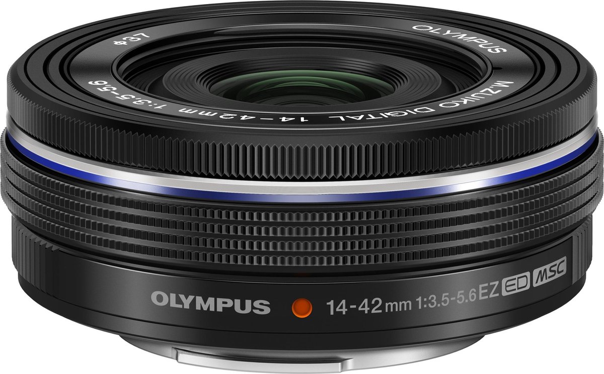Olympus M ZUIKO Digital - Lens - ED 14-42 mm - F3.5 - 5.6 EZ - Zwart