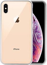 Magnetic Back Cover voor iPhone XS Max Zilver - Transparant