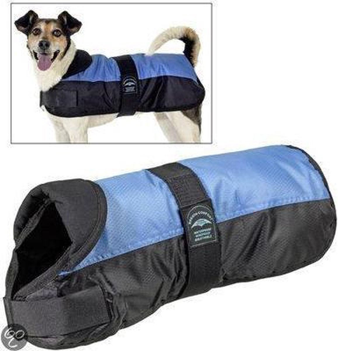 KARLIE Kleding Hondenjas ijsbeer blauw 40cm
