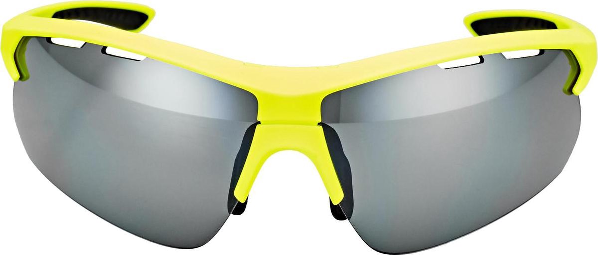 BBB BSG-52 SPORTBRIL IMPULSE - FIETSBRIL Mat Neon Geel, incl 2 extra lenzen