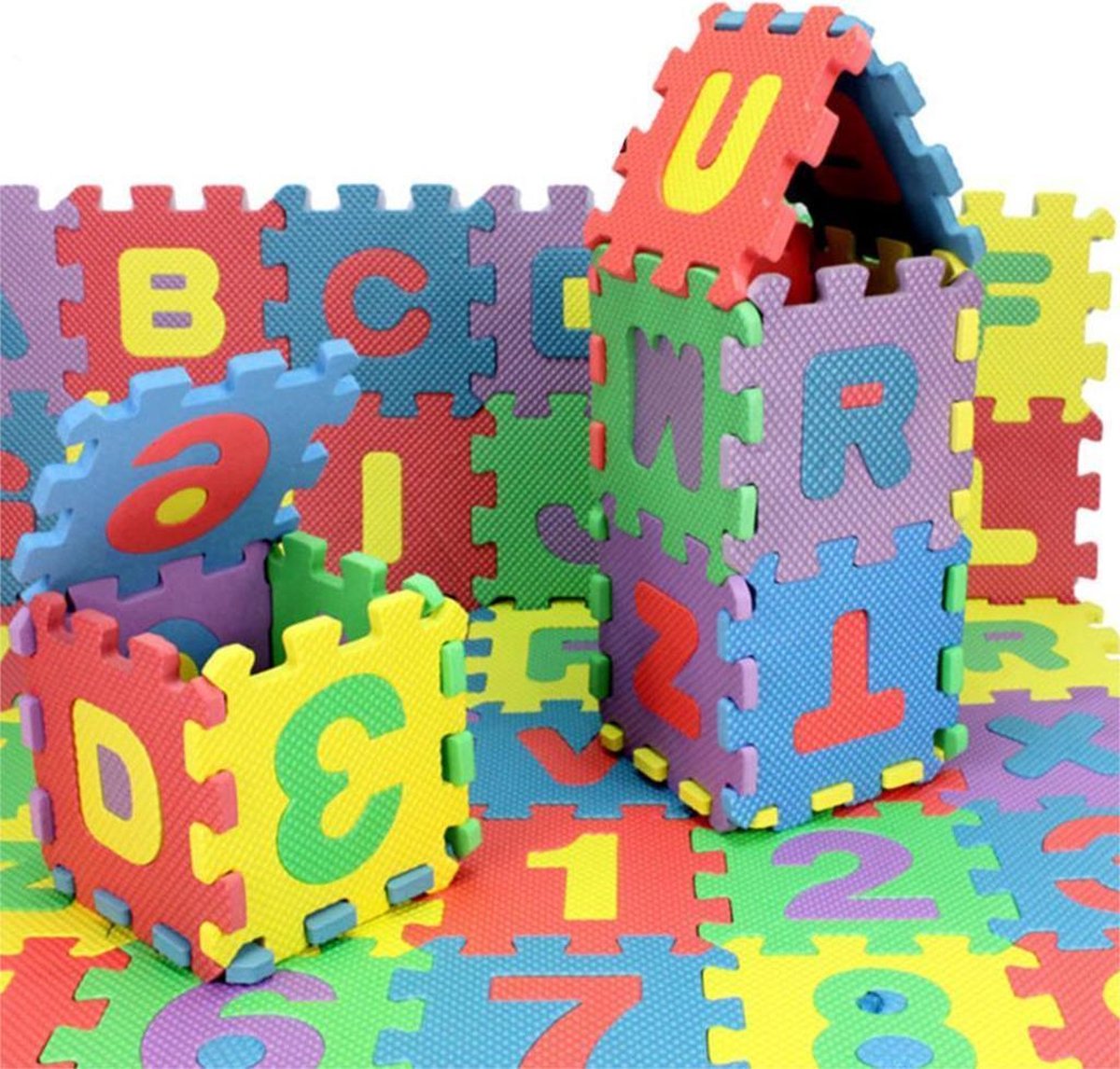 Speelkleed - Puzzelmat - Foam letters - Alfabet speelgoed - Foam alfabet -  Foam... | bol.com