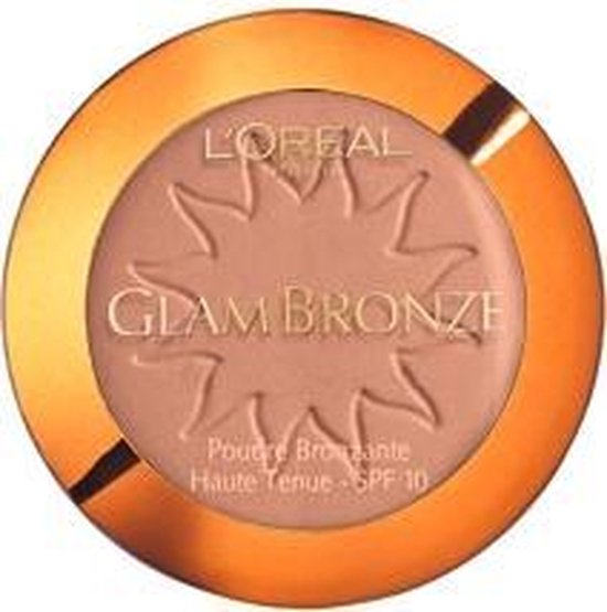 Foto: L or al paris glam bronze 01 soleil dor 1kleuren gezichtspoeder