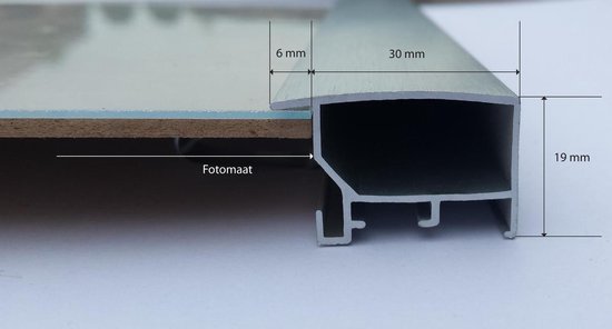 Homedecoration Toronto? Cadre photo? Taille de la photo: 61x62 cm? aluminium brossé