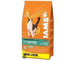 Iams Cat Droog Hairball Control System Kip 3 kg