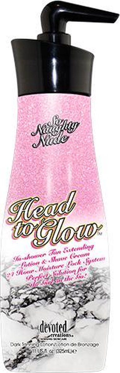 Devoted Creations So Naughty Nude Head to Glow - After Sun - 325 ml - Devoted creations