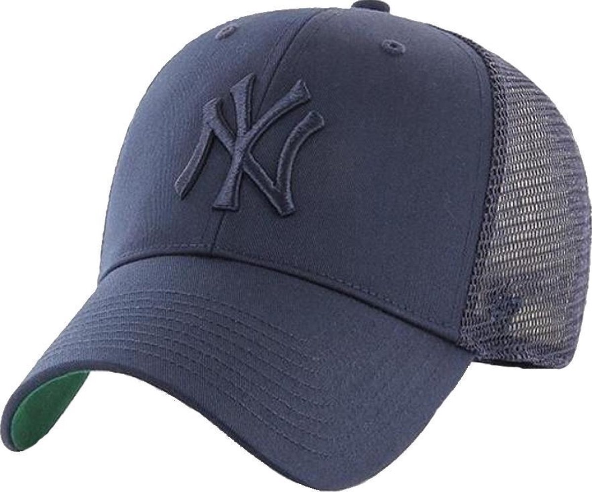 47 Brand MLB New York Yankees Branson Cap B-BRANS17CTP-NYA, Unisex, Marineblauw, Cap maat: One size