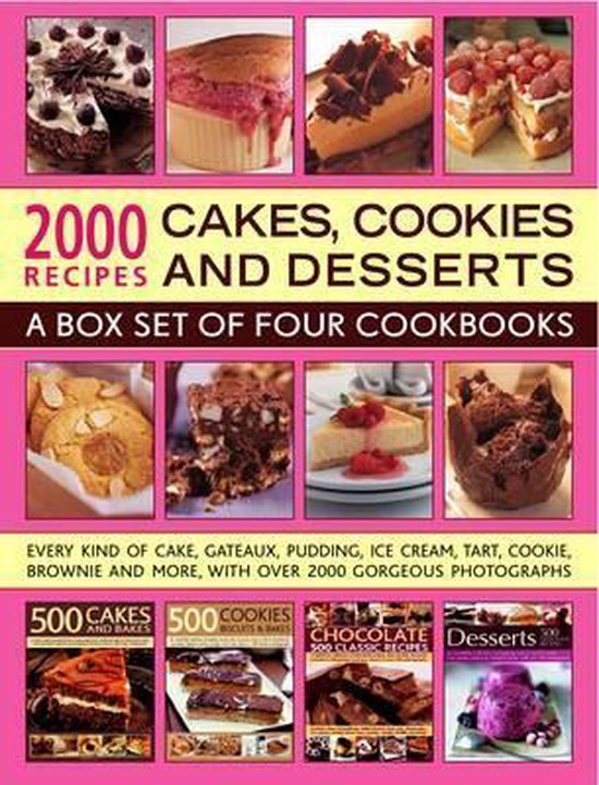 2000 Recipes: Cakes, Cookies & Desserts - cover