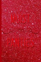 Moist Panties, Red Glitter Design