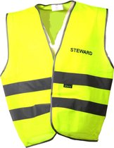 Joggy Safe Veiligheidsvest Steward Unisex Geel Maat L