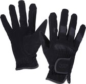Qhp Handschoen Multi Winter Black Junior 2 | Paardrij handschoenen