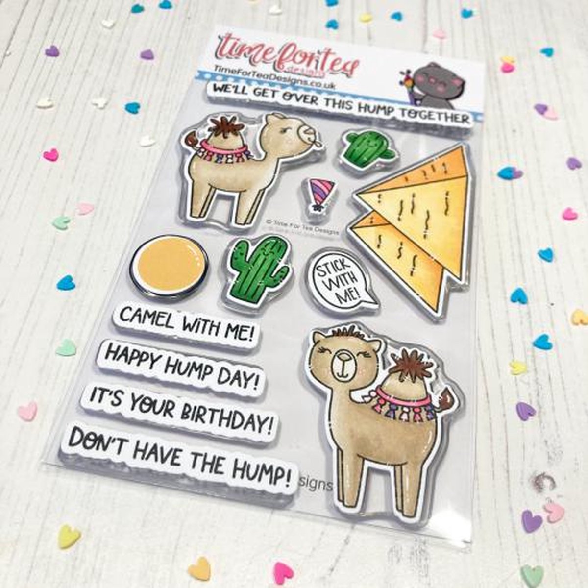 Happy Hump Day A6 Clear Stamps (T4T/919/Hum/Cle) (DISCONTINUED)