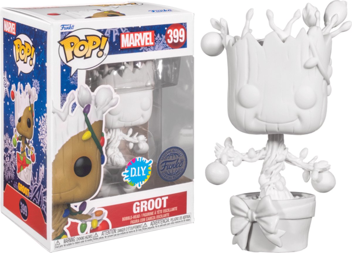 Marvel - POP N° 399 - Holiday - Groot DIY | bol.com