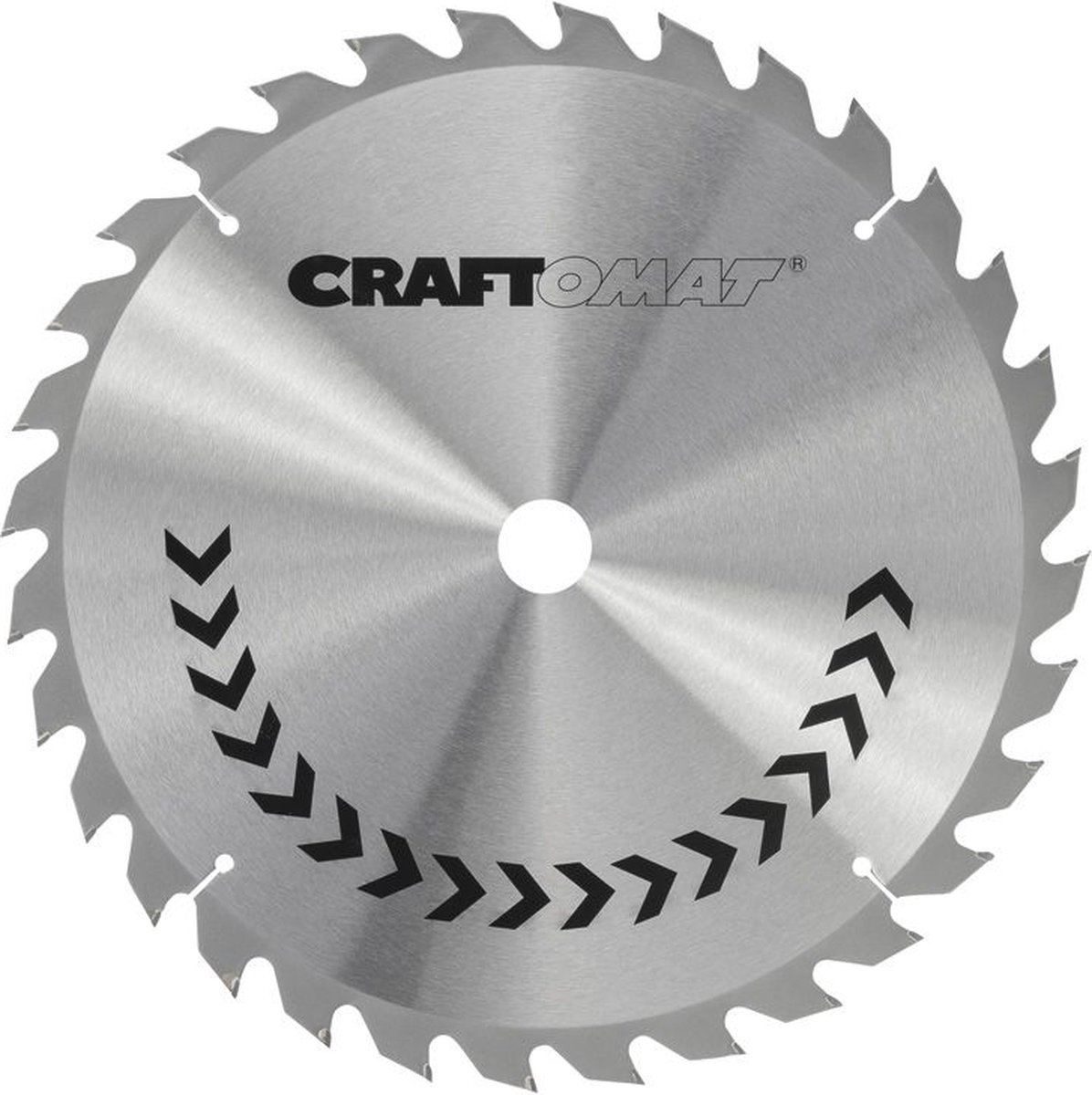 Craftomat Cirkelzaagblad Hout - HM/CT - Ø 350 x 30 mm - 32 geharde tanden - zaagblad