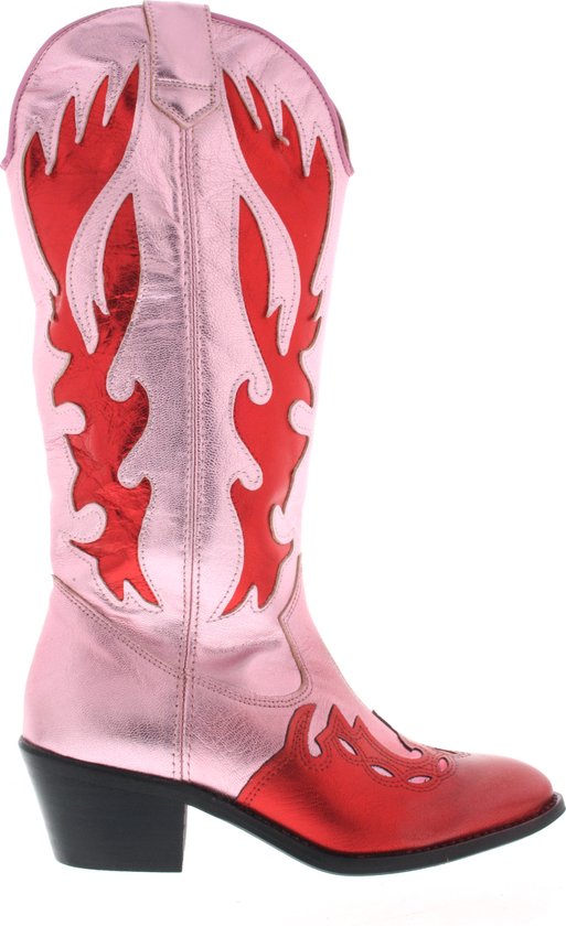 Dames Laarzen Dwrs Regina Pink/red Rose - Maat 37 | bol.com