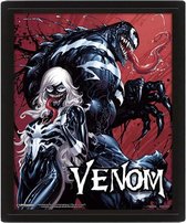 Venom -Teeth And Claws 3D Lenticular Poster 28,7 x 23,5cm
