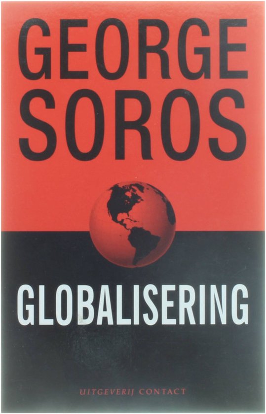 Cover van het boek 'Globalisering' van George Soros