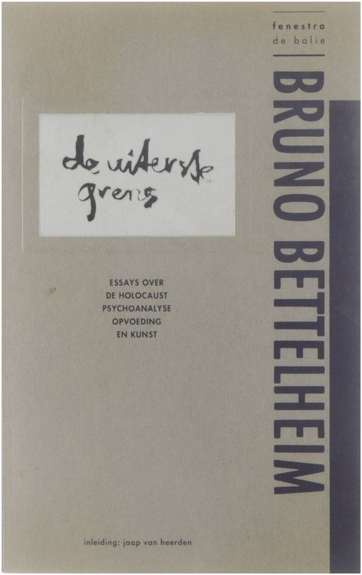 De uiterste grens - cover