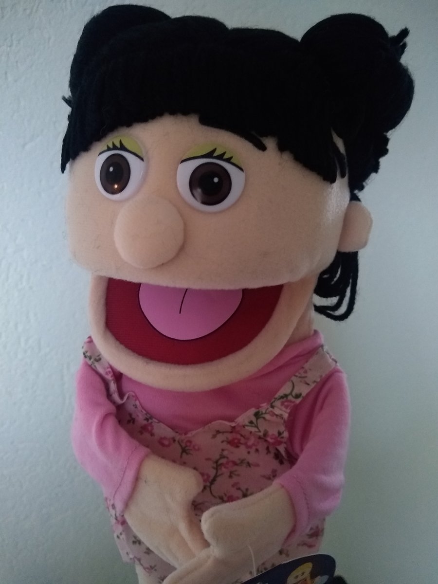Sillypuppets - Handpop Susie 35 cm - Handpoppen - Poppenkastpoppen - Poppentheater