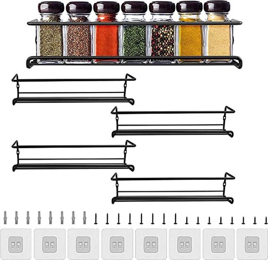 Spice rack, spice rack, spice shelves / Kruidenrek bol