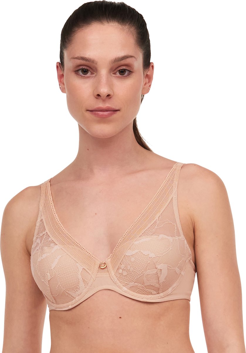 Chantelle True Lace – BH Plunge Spacer – C11M20 – Golden Beige –