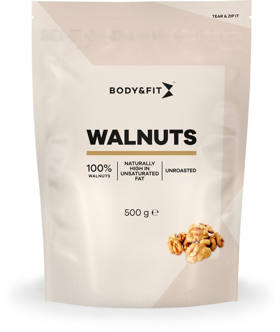 Body & Fit Superfoods Pure Walnoten - 500 gram