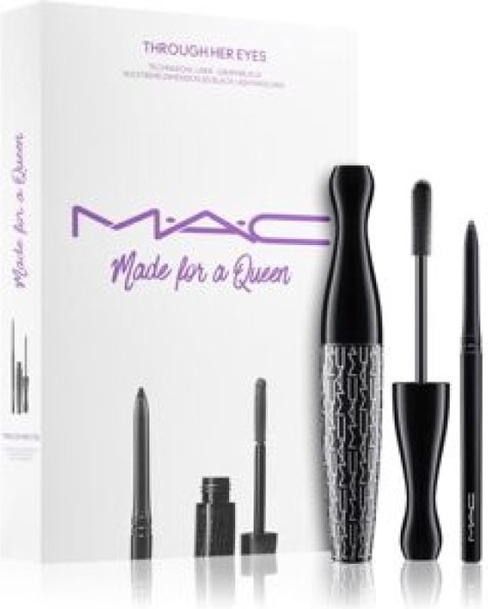 MAC Cosmetics Through Her Eyes Set Eye Liner + Mascara Black Lash | bol.com