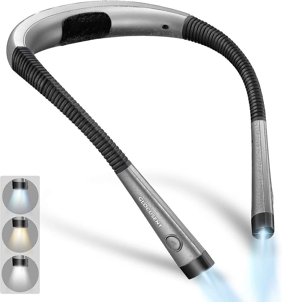 LED-halsleeslamp Oplaadbaar 360 Graden Verstelbaar