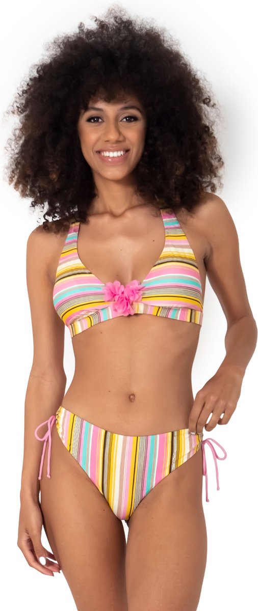 Vacanze Italiane - Marshmallow Bikini Set - maat 38 - Meerkleurig