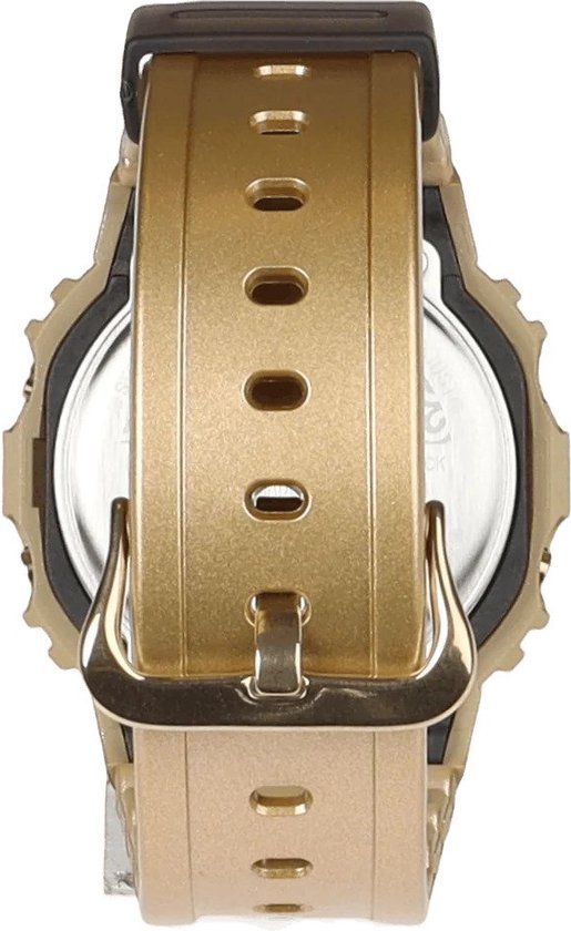 Casio G-Shock DWE-5600HG-1ER Horloge - Kunststof - Goudkleurig - Ø 36 mm