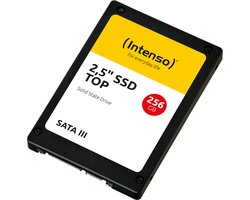 Intenso Top, 256 Go, 2.5", 520 Mo/s, 6 Gbit/s