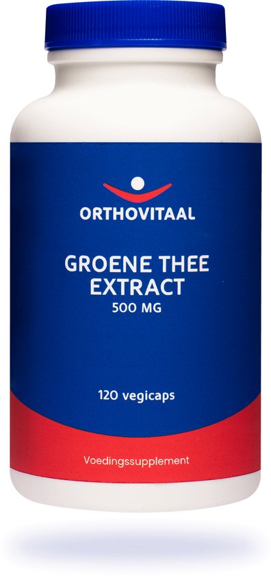 Orthovitaal - Groene Thee extract 500 mg - 120 vegicaps - Plantenextracten - vegan - voedingssupplement