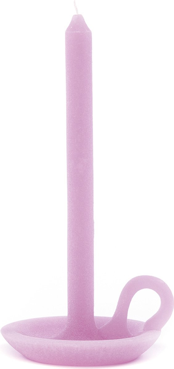 Tallow Kaars - Kaars & Kandelaar - Lilac Spring - Lila Kaars - 24cm