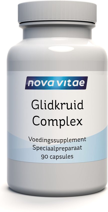 Nova Vitae - Glidkruid Complex - Glidkruid / Omega 3 / L-Theanine / Ginkgo Biloba - 90 capsules