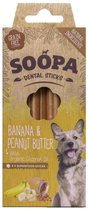 Soopa - Dental Sticks - Banaan & Pindakaas - Display 10 stuks