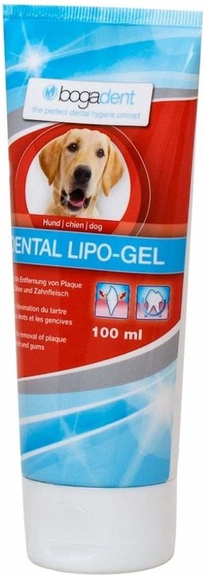 Bogar bogadent® Dental LipoGel - Gebitsreinigingsgel voor honden - Voorkomt vorming van tandsteen - Inhoud 100 ml