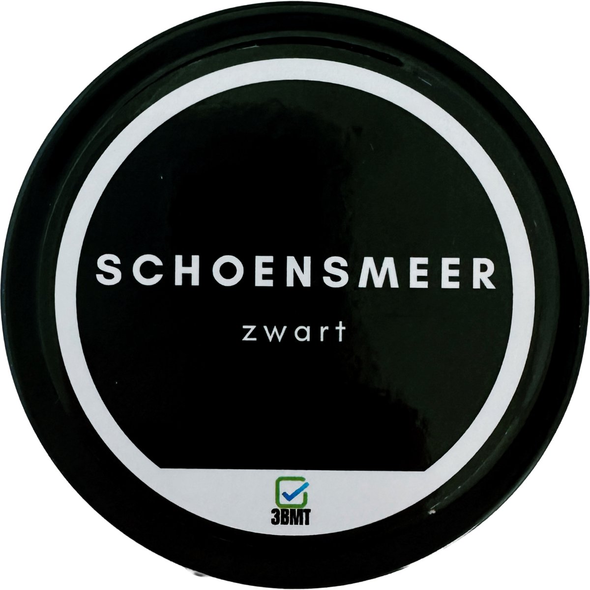 3BMT® Schoensmeer Zwart - Schoenverzorging - Schoenpoets - Schoenen Schoonmaak - Zwarte Leren Schoenen Poetsen - 50Ml
