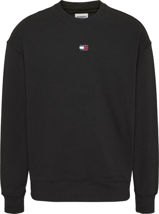Sweatshirt Tommy Jeans Tjm Rlx Xs Badge Cre - Streetwear - Adulte